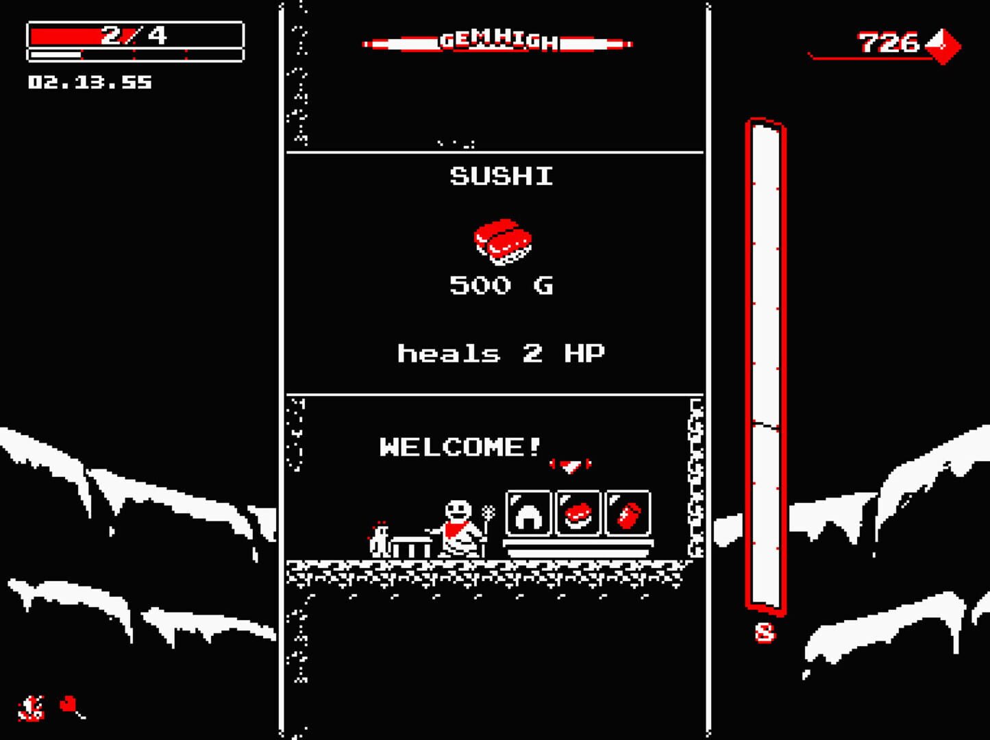 Screenshot for Downwell