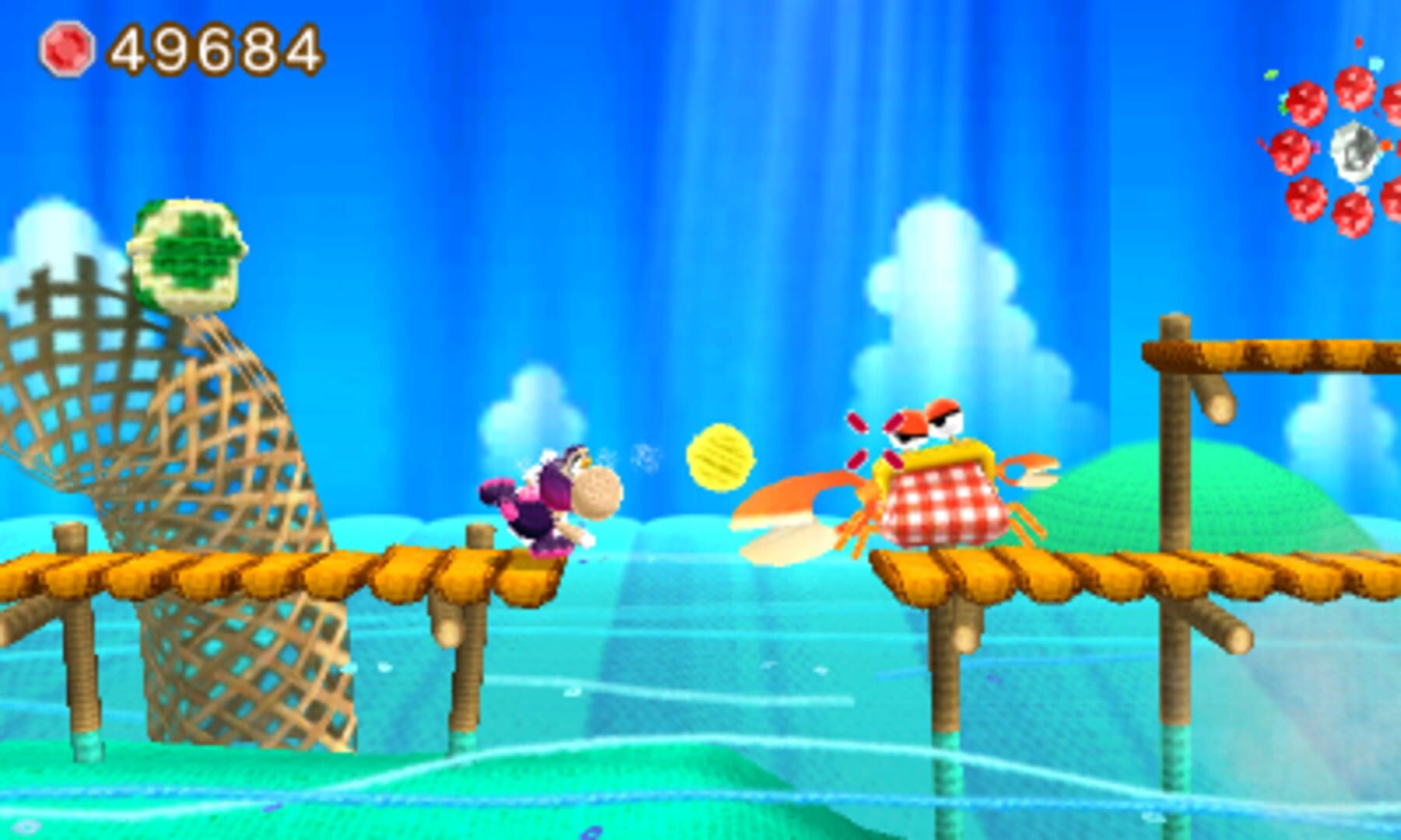 Screenshot for Poochy & Yoshi's Woolly World