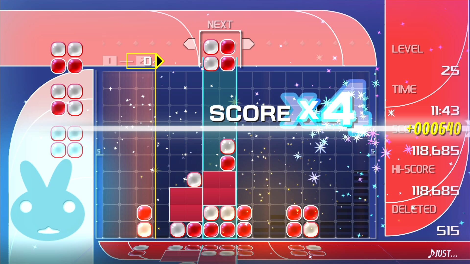 Screenshot for Lumines Remastered