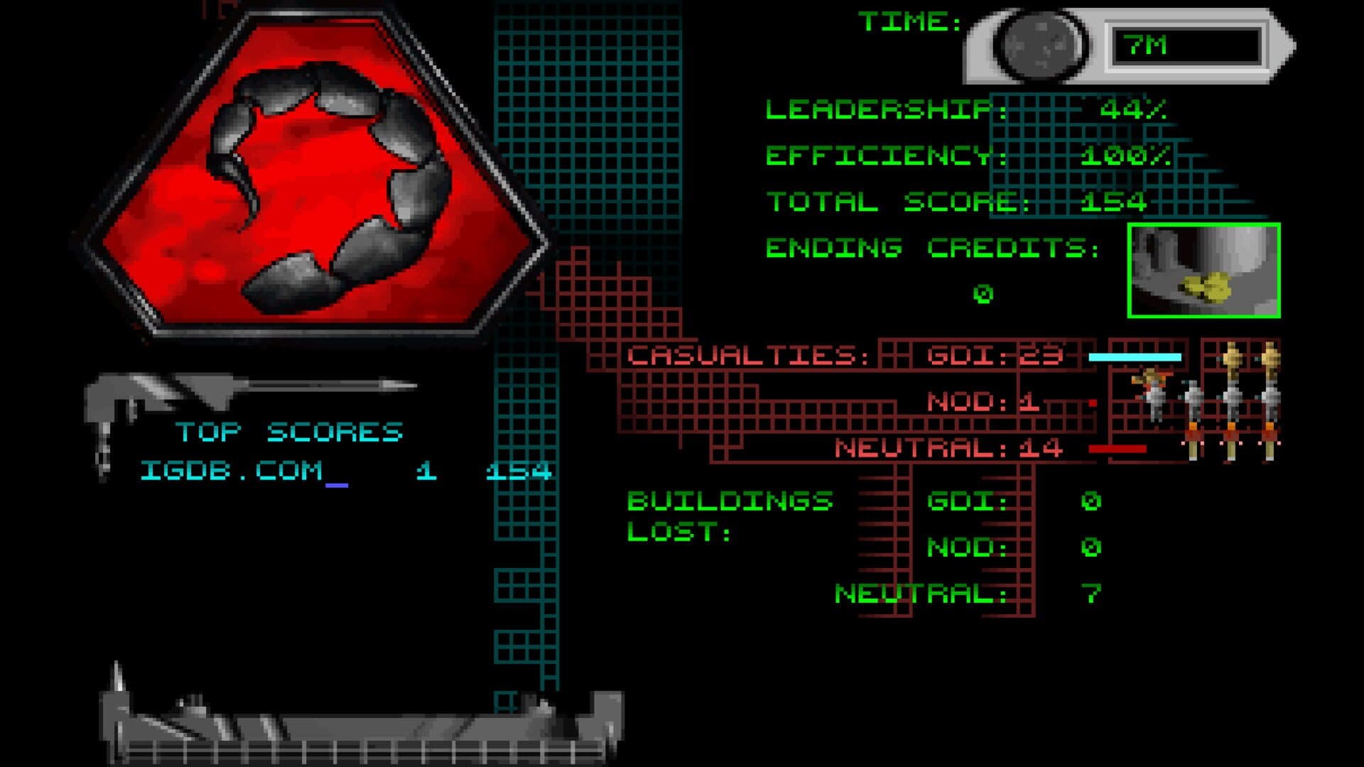Screenshot for Command & Conquer