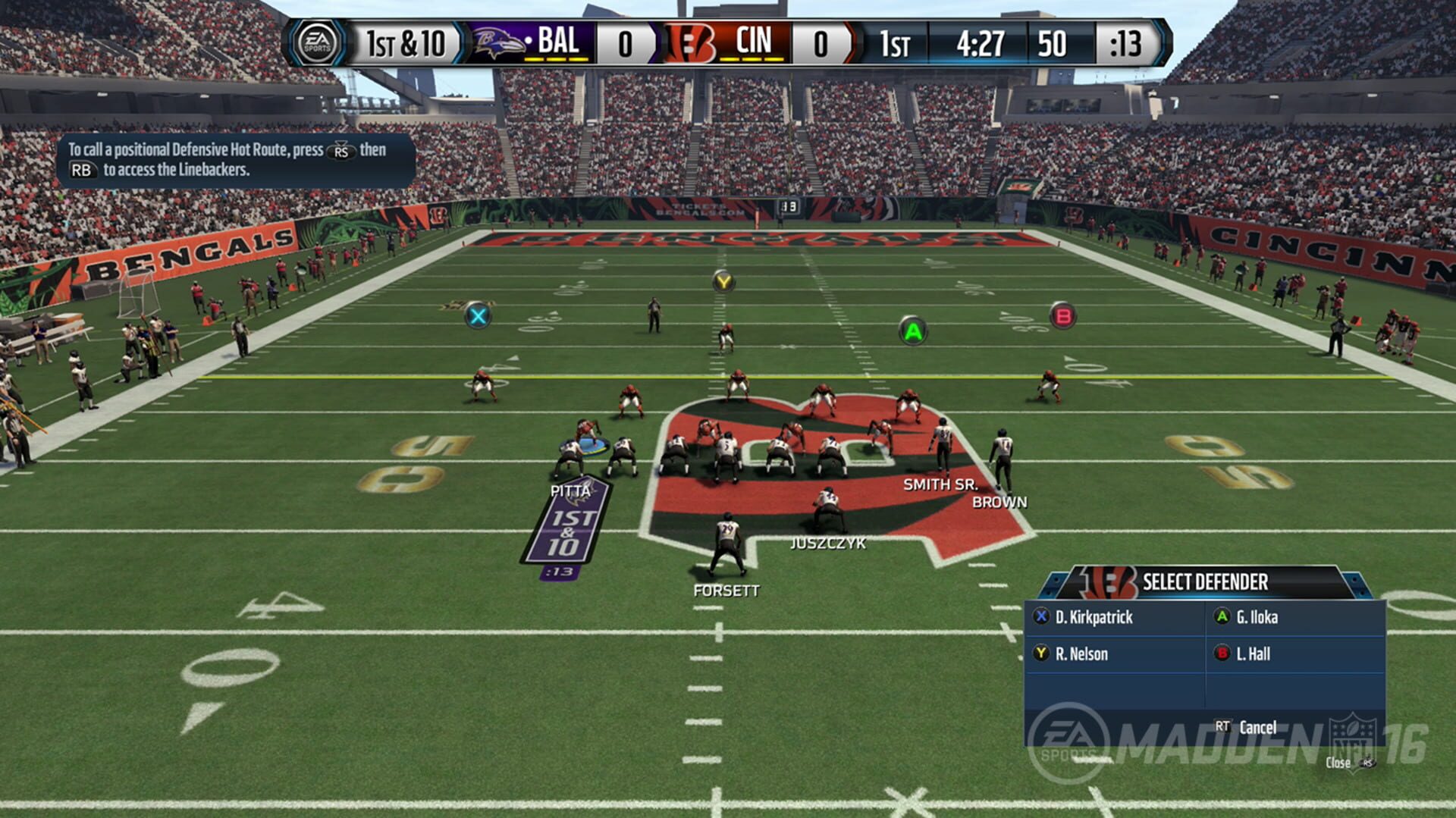 Screenshot for Madden NFL 16