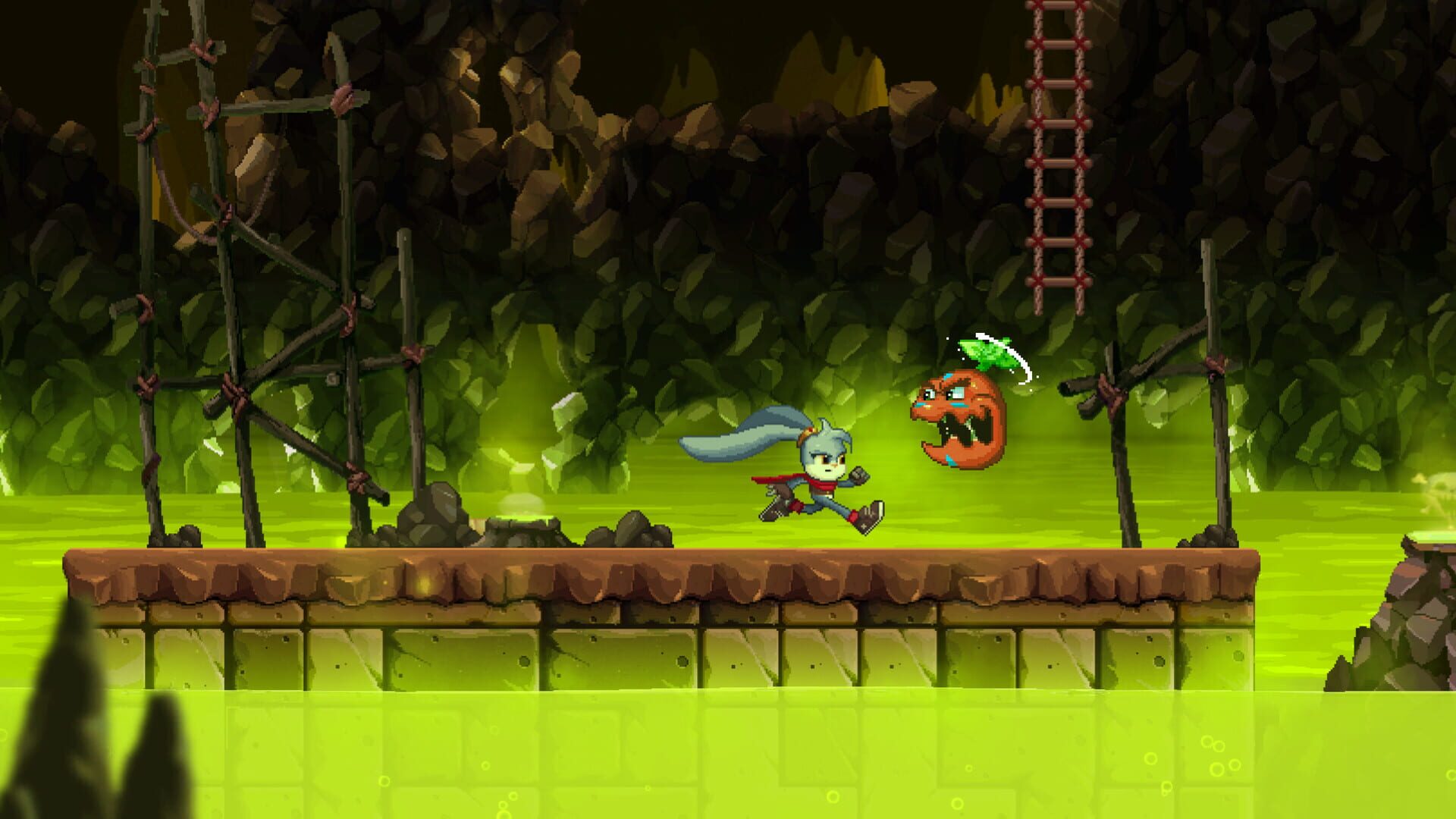 Screenshot for Kaze and the Wild Masks