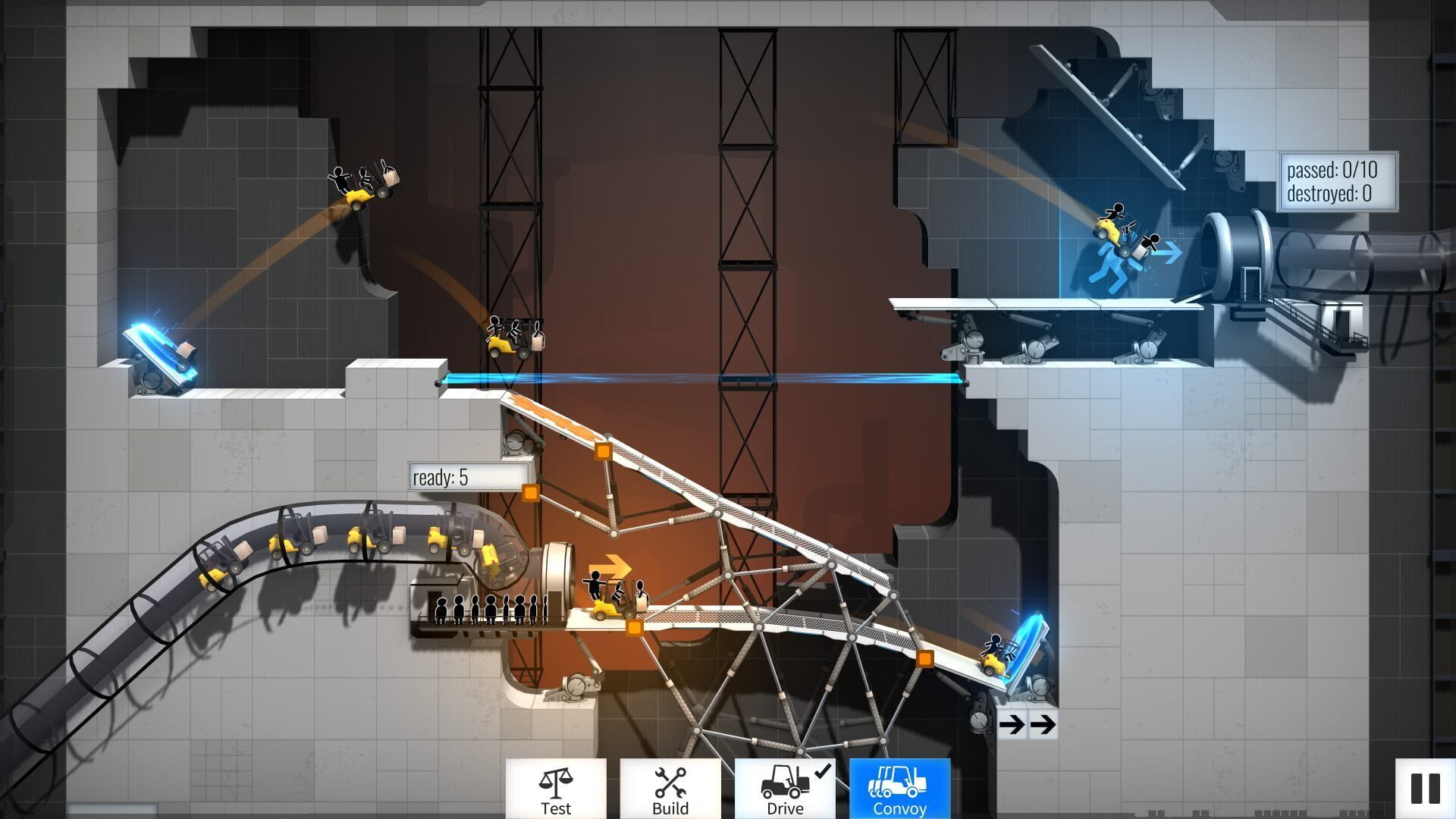 Screenshot for Bridge Constructor Portal