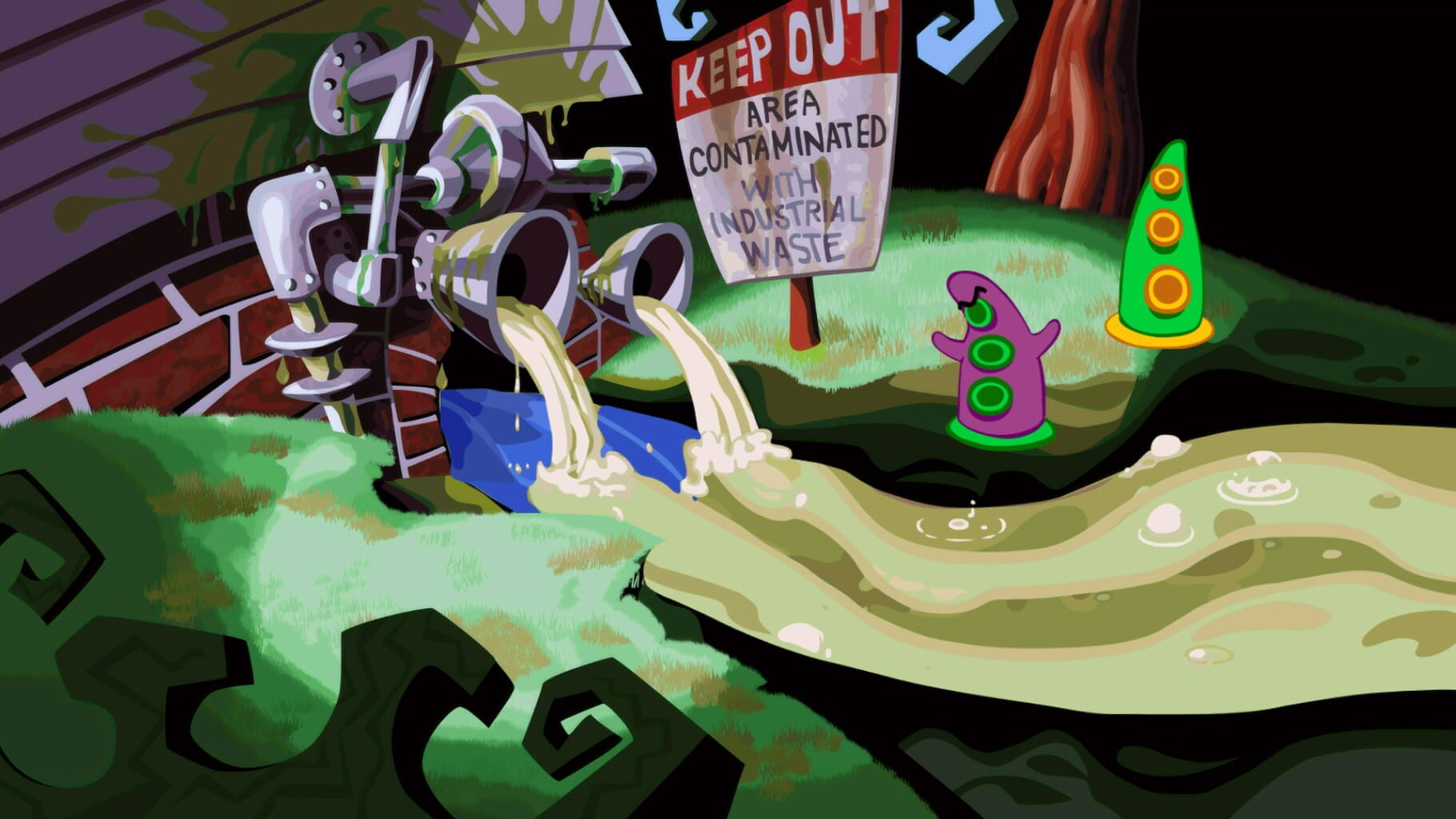 Screenshot for Day of the Tentacle Remastered