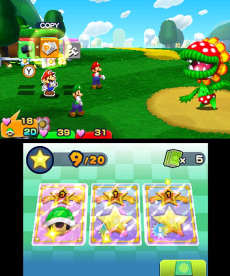 Screenshot for Mario & Luigi: Paper Jam