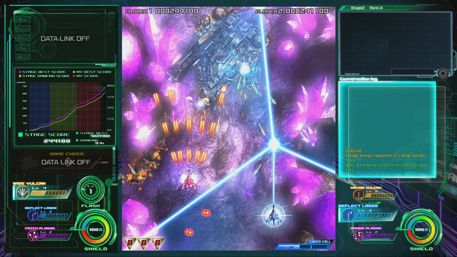 Screenshot for Raiden V: Director's Cut