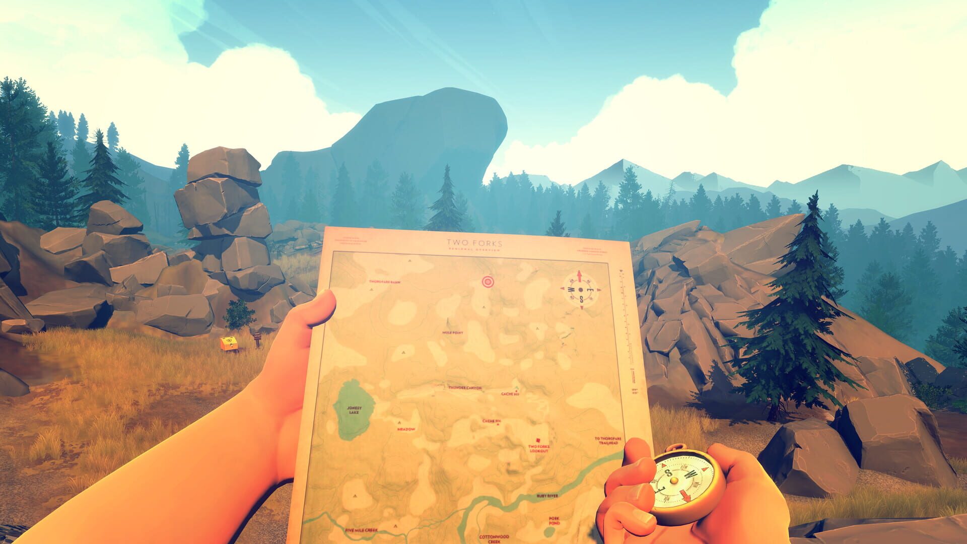 Screenshot for Firewatch