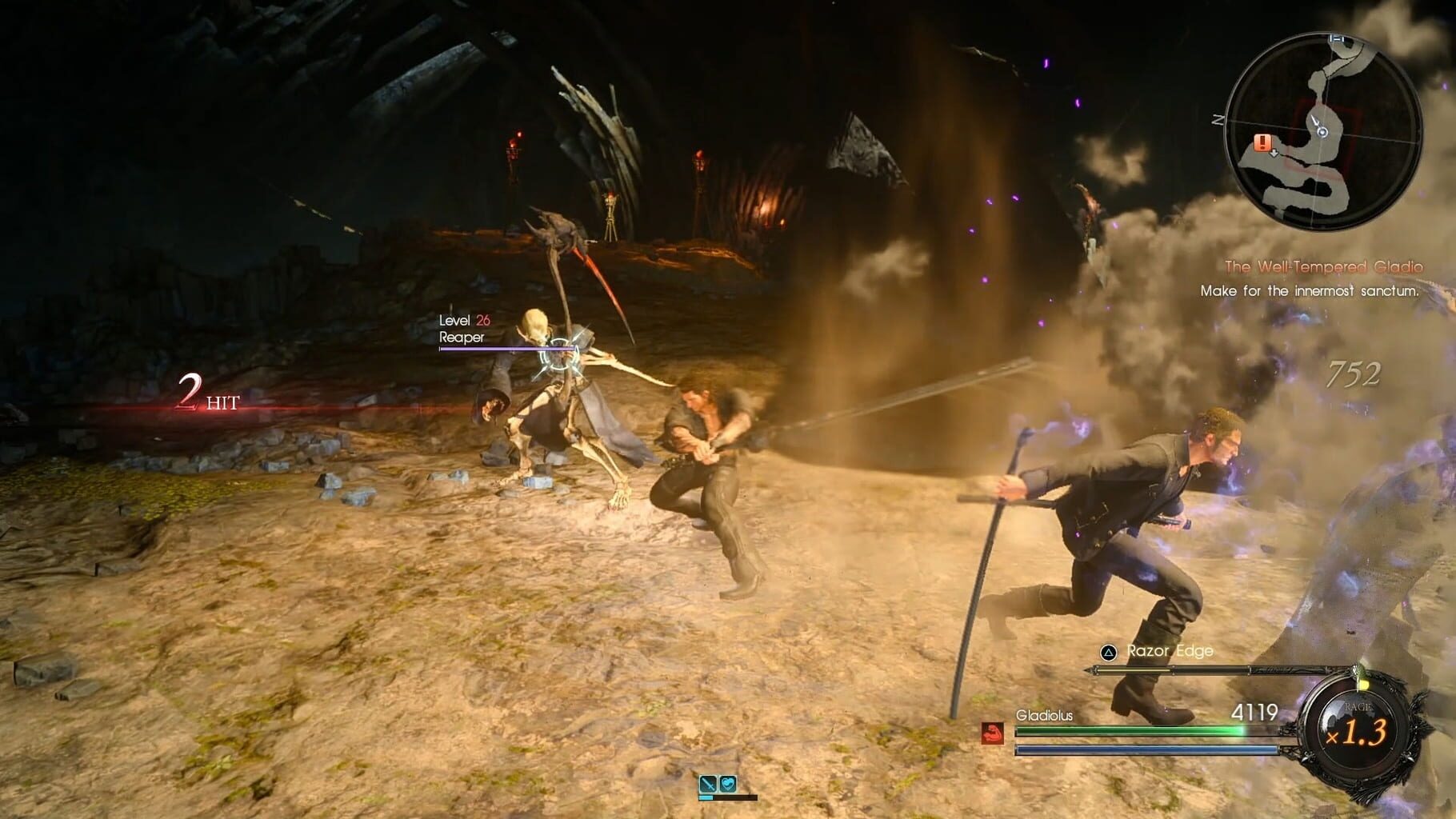 Screenshot for Final Fantasy XV: Episode Gladiolus