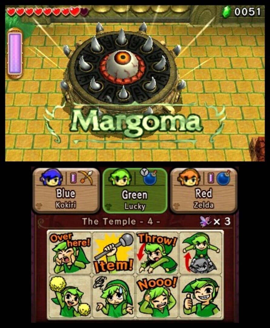 Screenshot for The Legend of Zelda: Tri Force Heroes