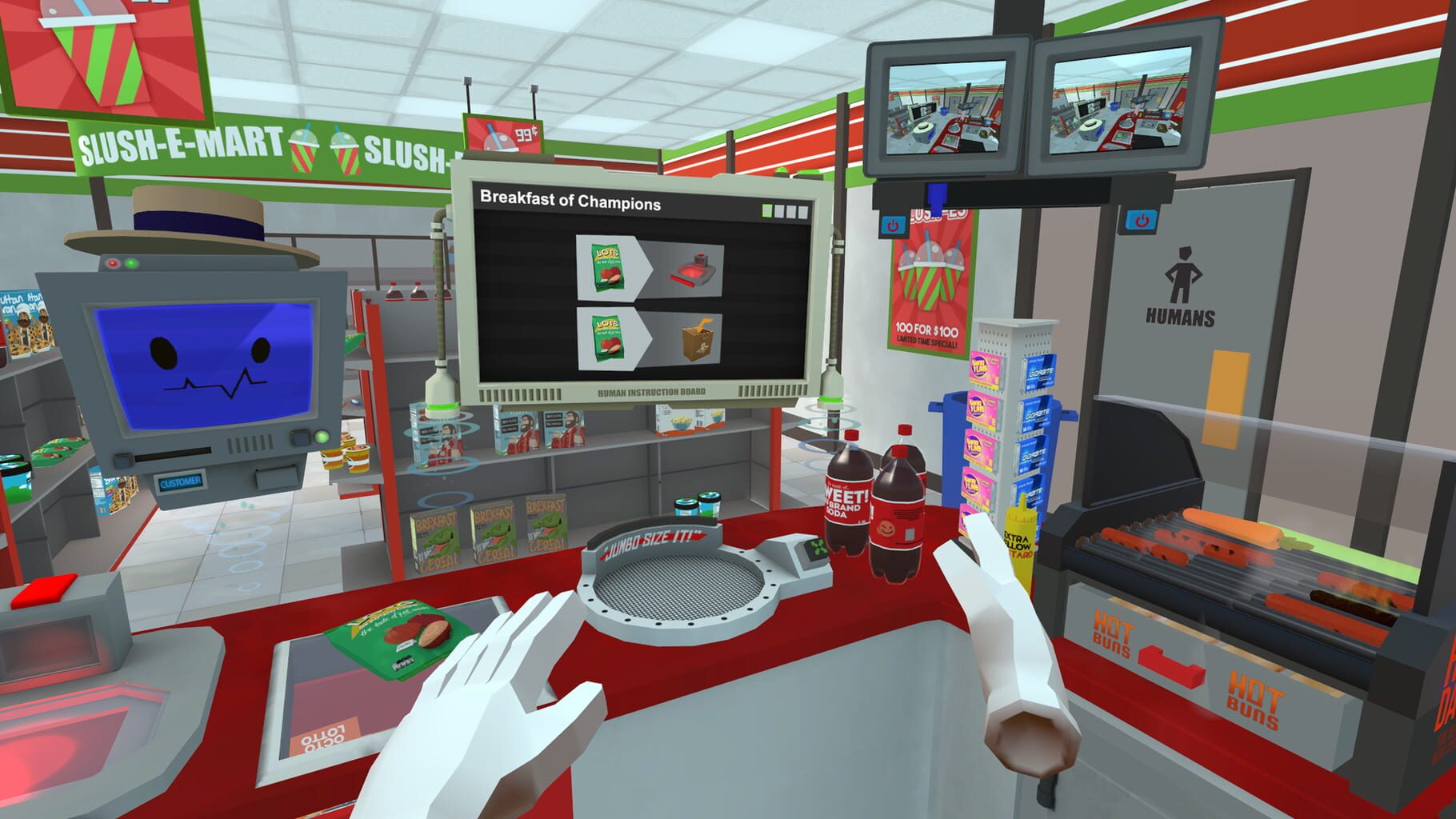 Screenshot for Job Simulator: The 2050 Archives