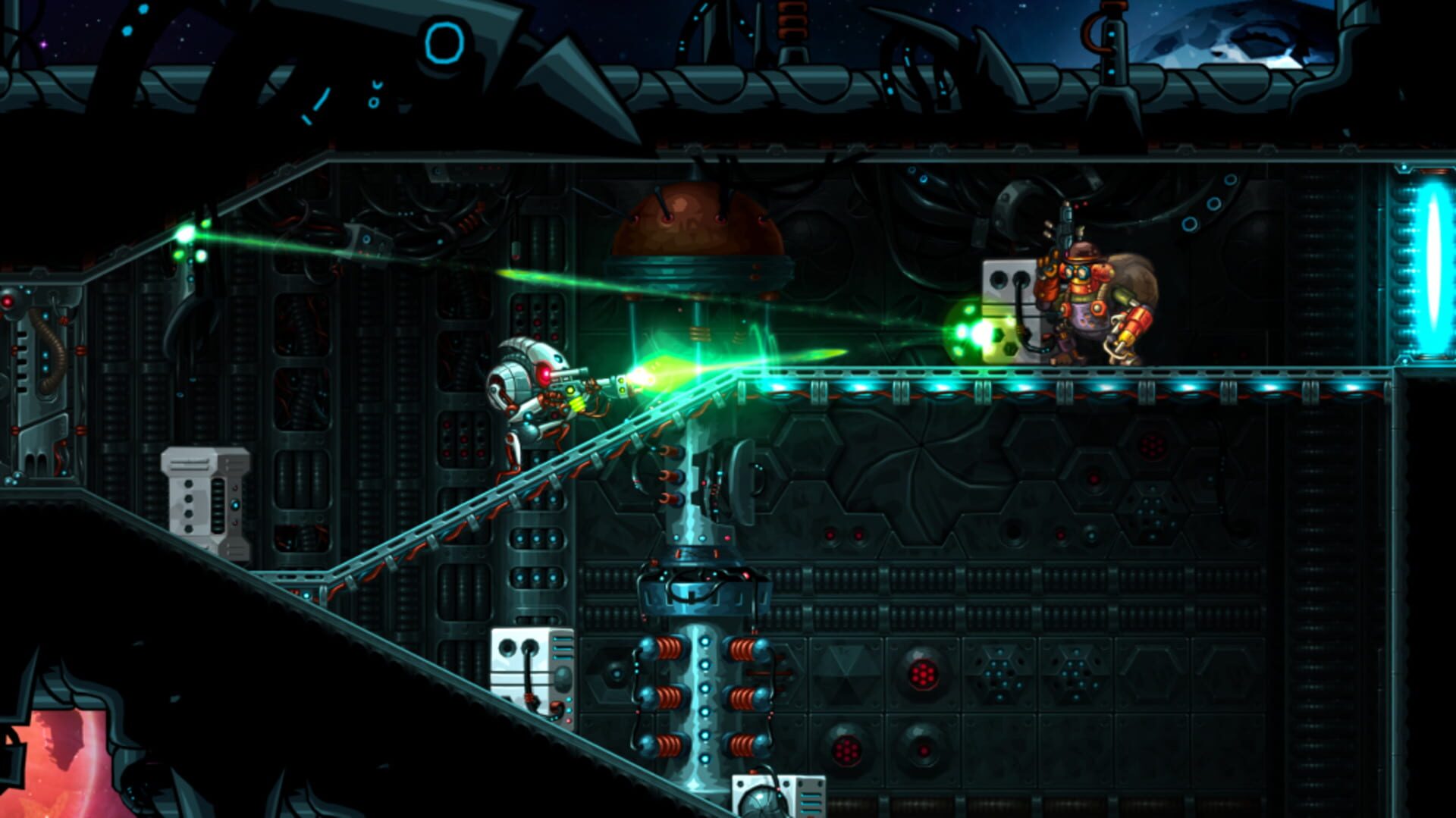 Screenshot for SteamWorld Heist