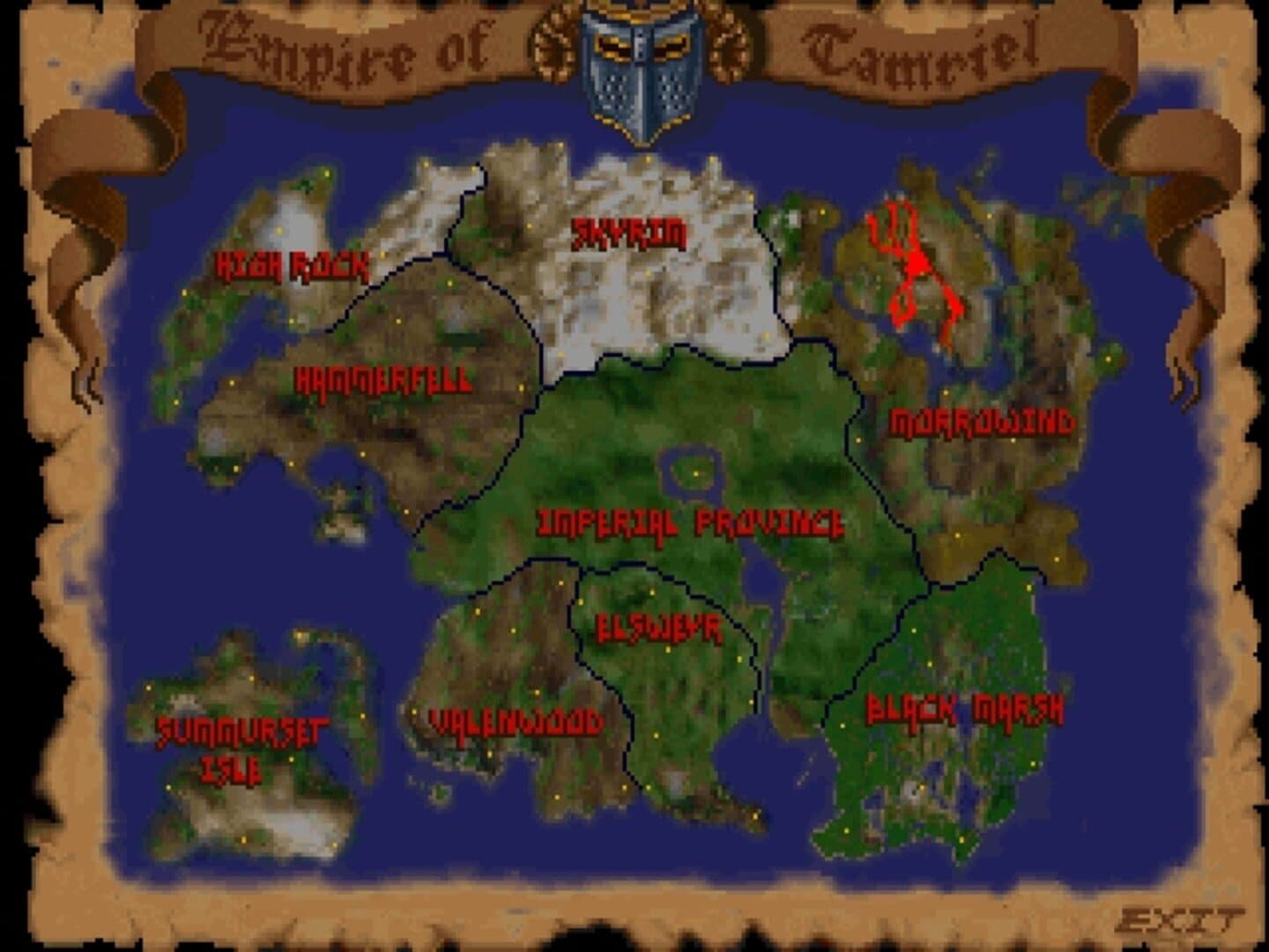 Screenshot for The Elder Scrolls: Arena