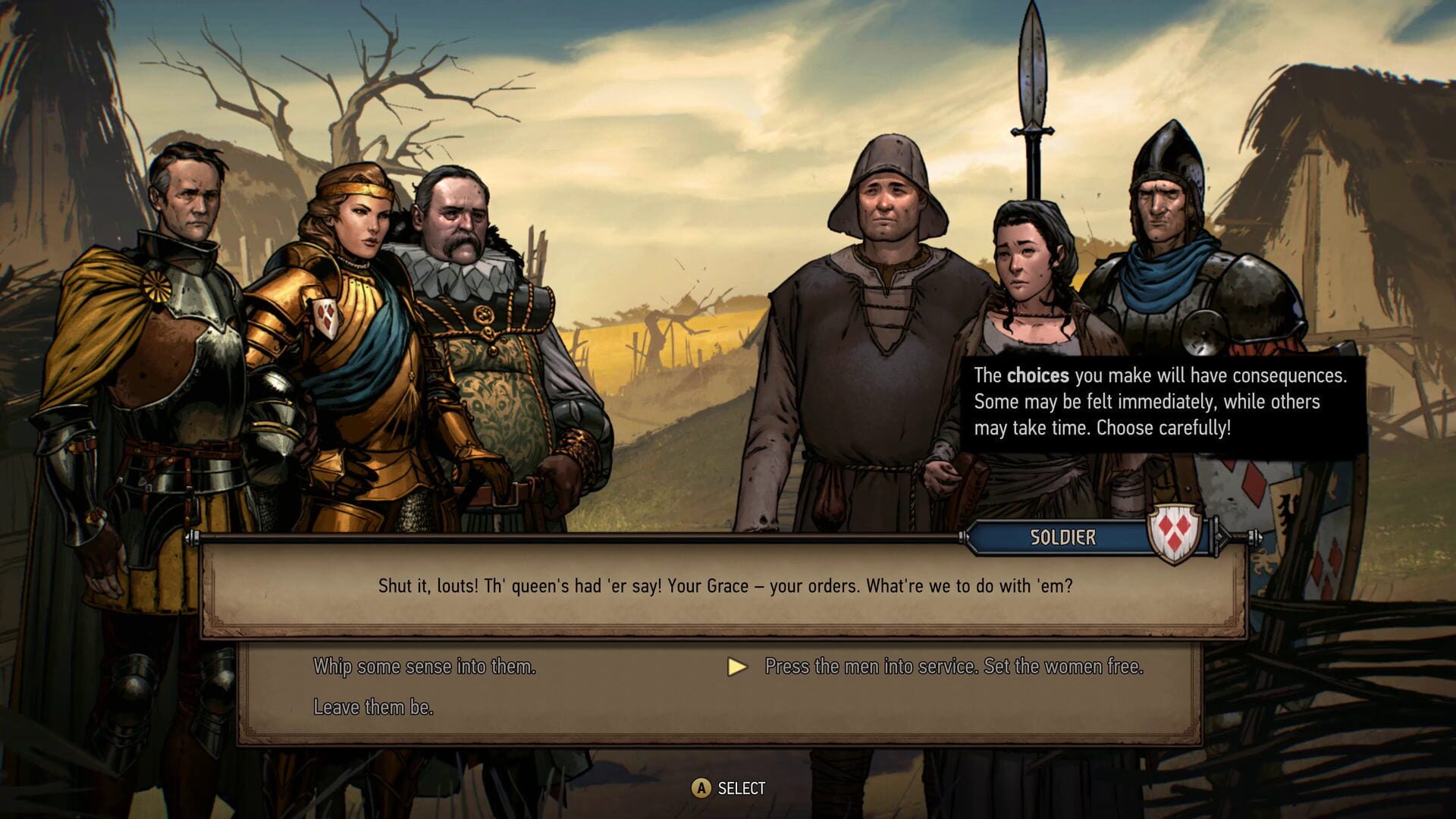 Screenshot for Thronebreaker: The Witcher Tales