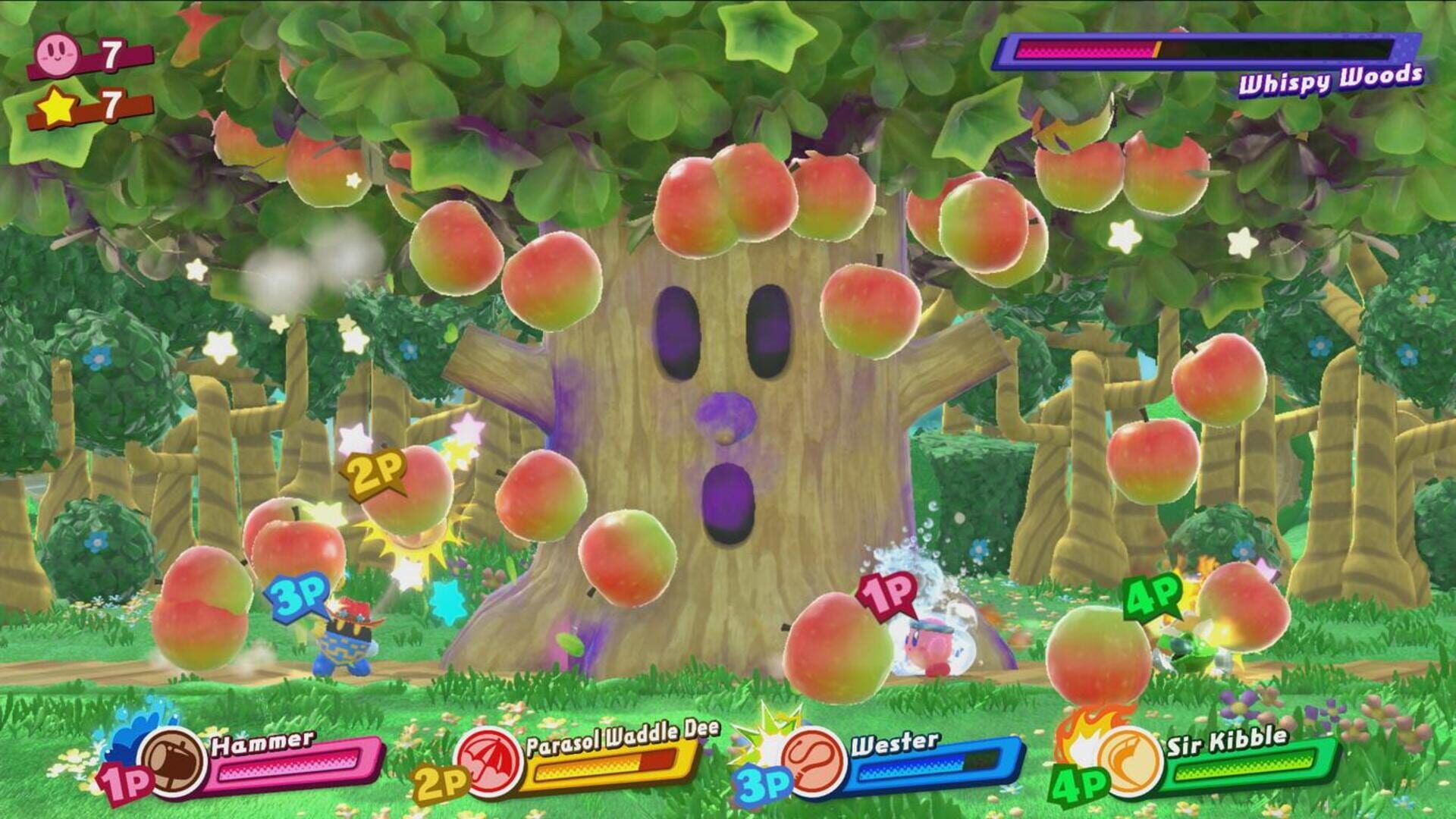 Screenshot for Kirby Star Allies