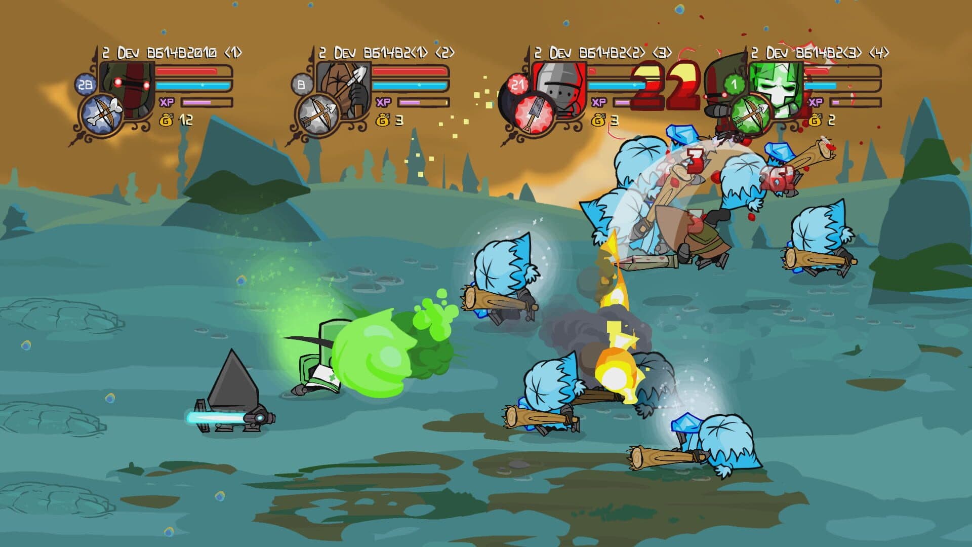 Screenshot for Castle Crashers Remastered