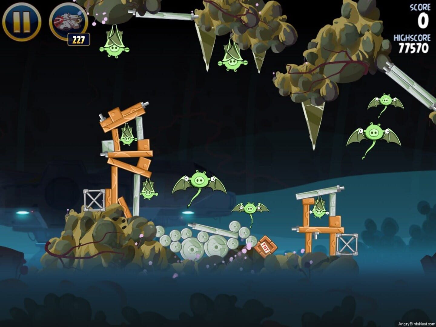 Screenshot for Angry Birds Star Wars