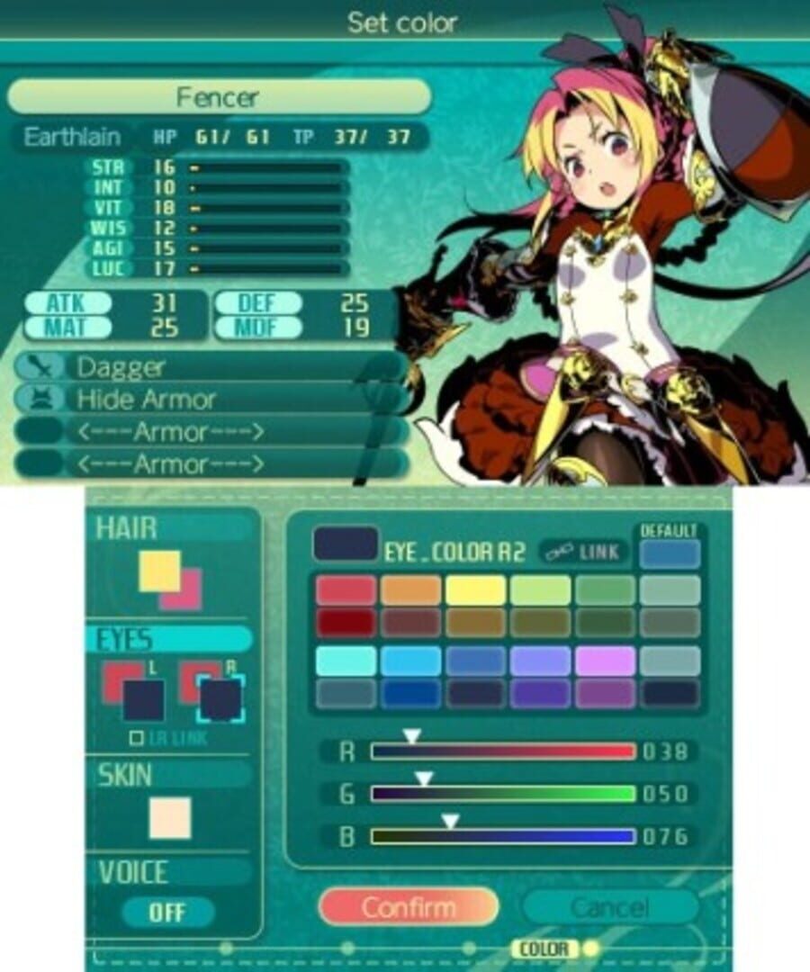 Screenshot for Etrian Odyssey V: Beyond the Myth