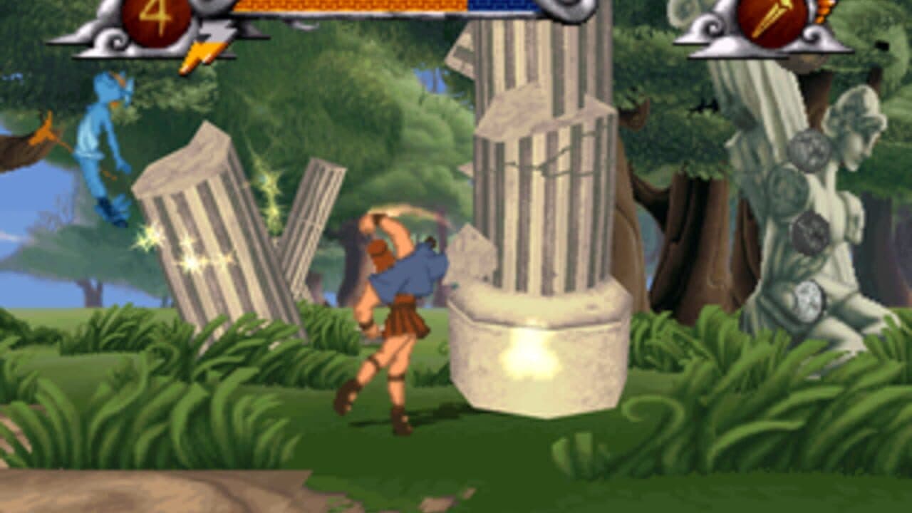 Screenshot for Disney's Hercules Action Game
