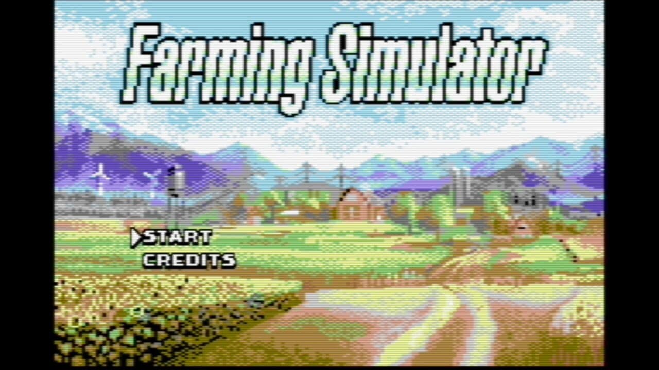 Screenshot for Farming Simulator C64 Edition