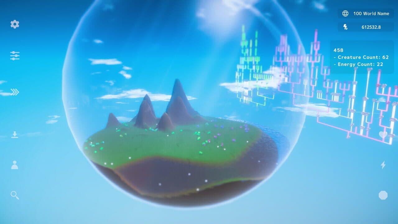 Screenshot for Anlife: Motion-Learning Life Evolution