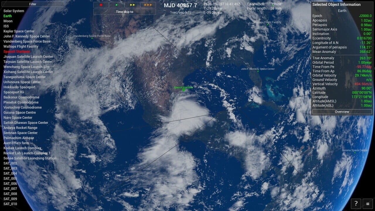 Screenshot for Keplerian Space Discovery