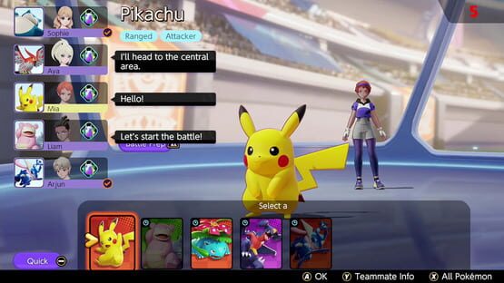 Screenshot for Pokémon Unite