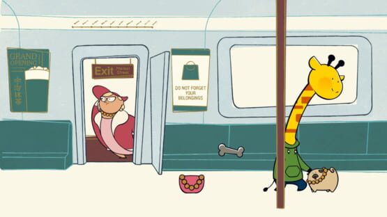 Screenshot for A Week in the Life of Asocial Giraffe