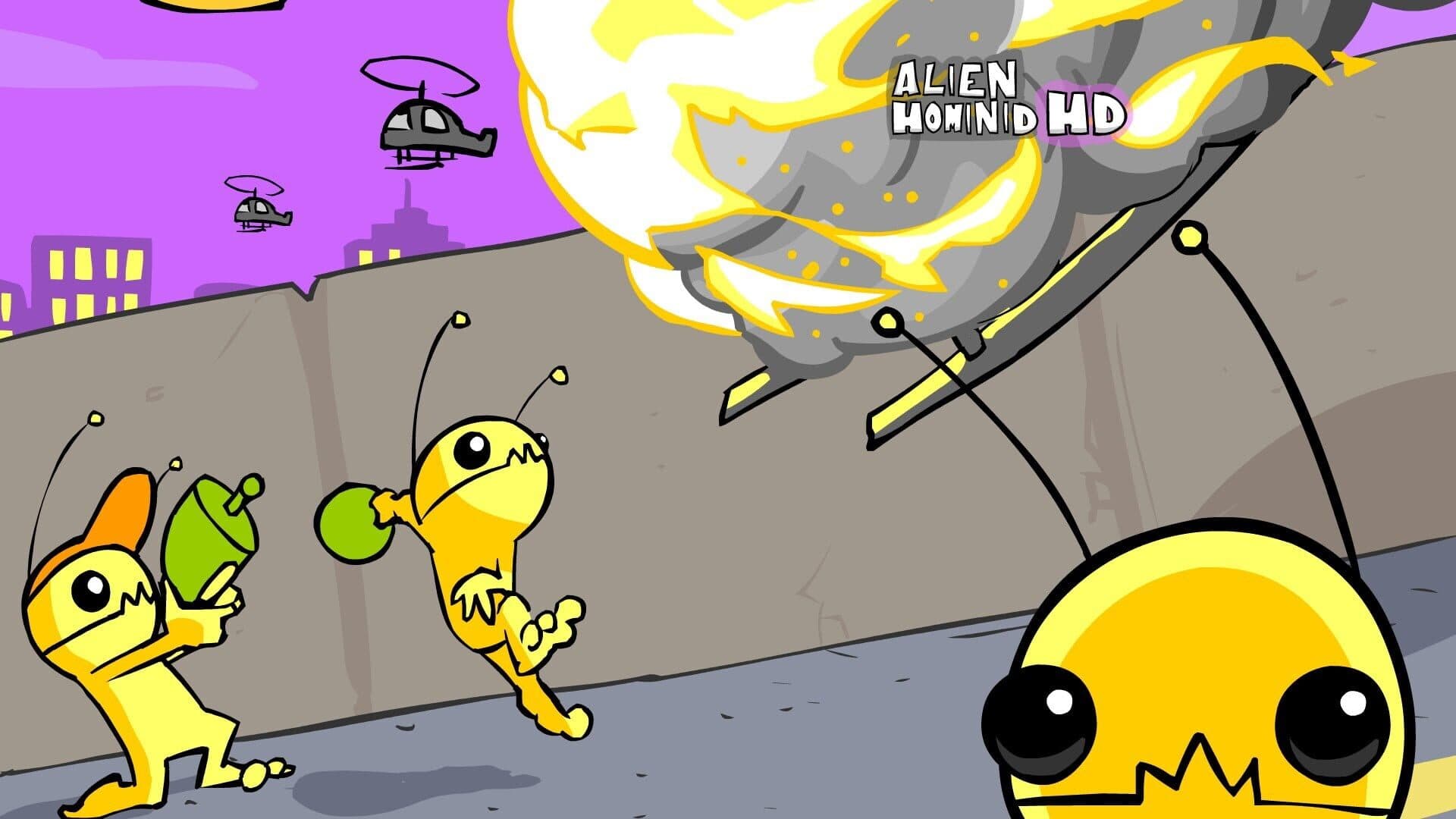 Artwork for Alien Hominid HD