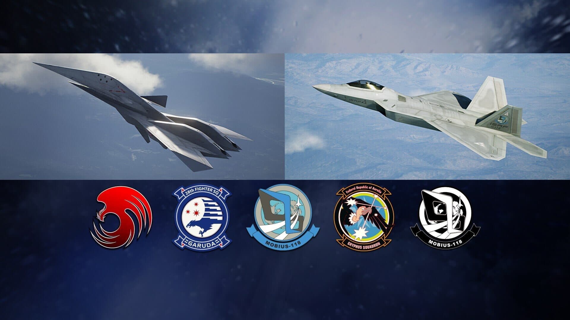 Artwork for Ace Combat 7: Skies Unknown - ADF-11F Raven Set