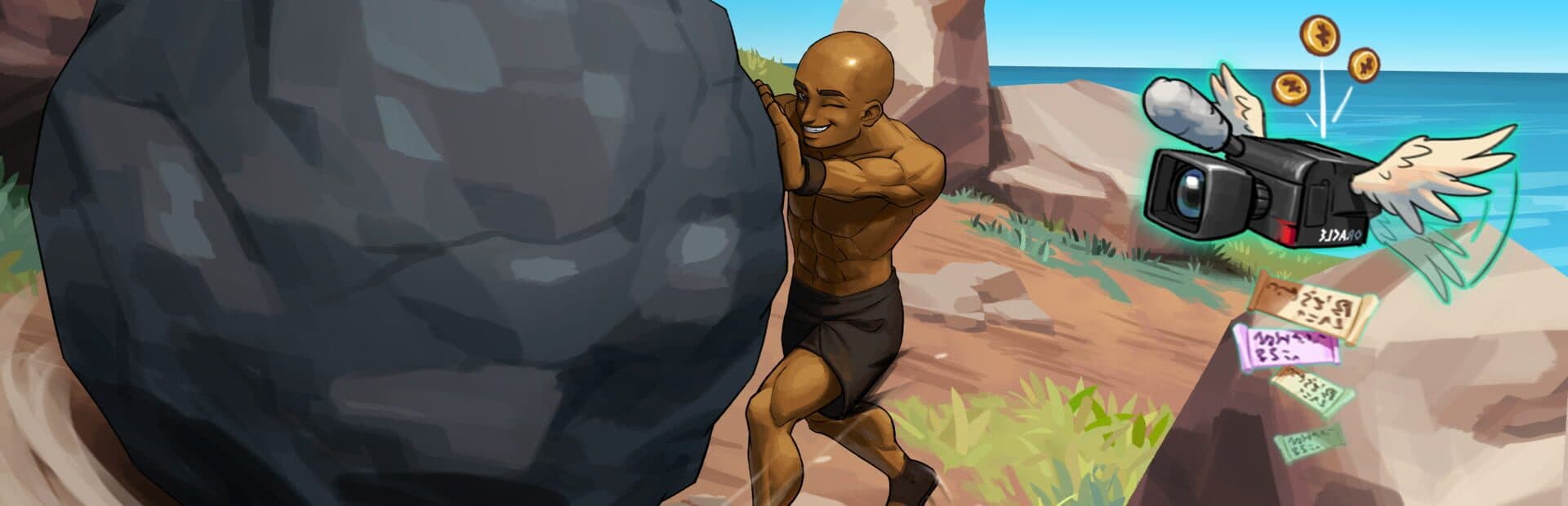 Artwork for Imagine Sisyphus Happy