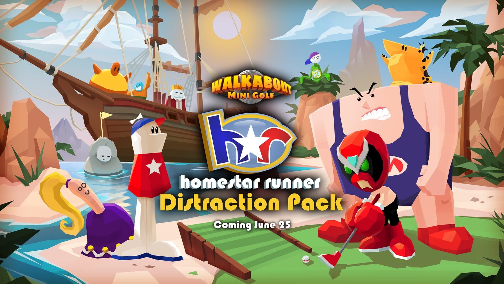 Artwork for Walkabout Mini Golf: Homestar Runner Distraction Pack