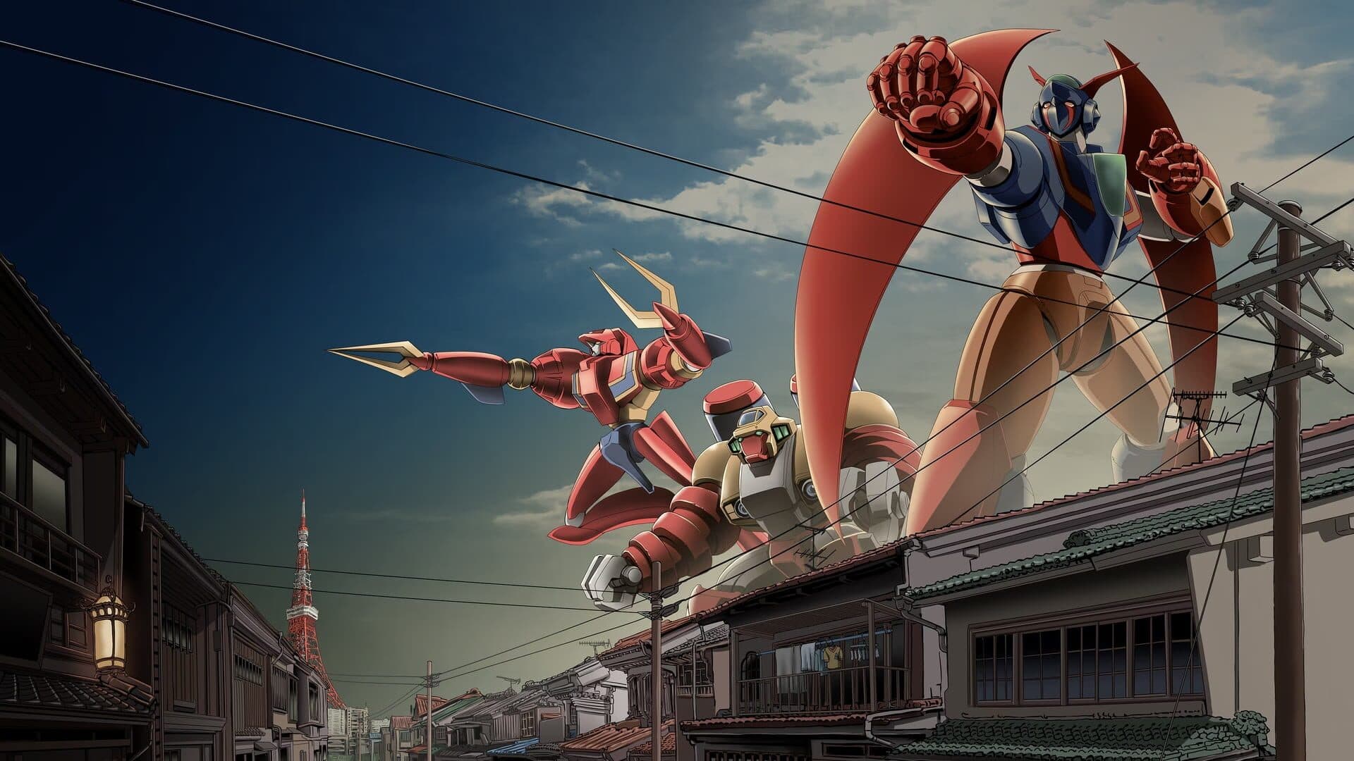 Artwork for 70s-style Robot Anime Geppy-X