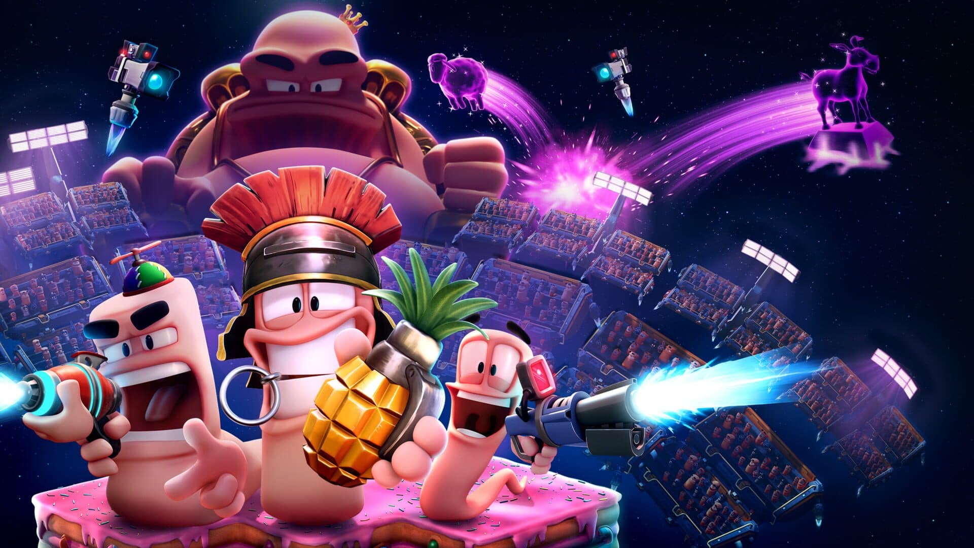 Artwork for Worms Galactic Tactics