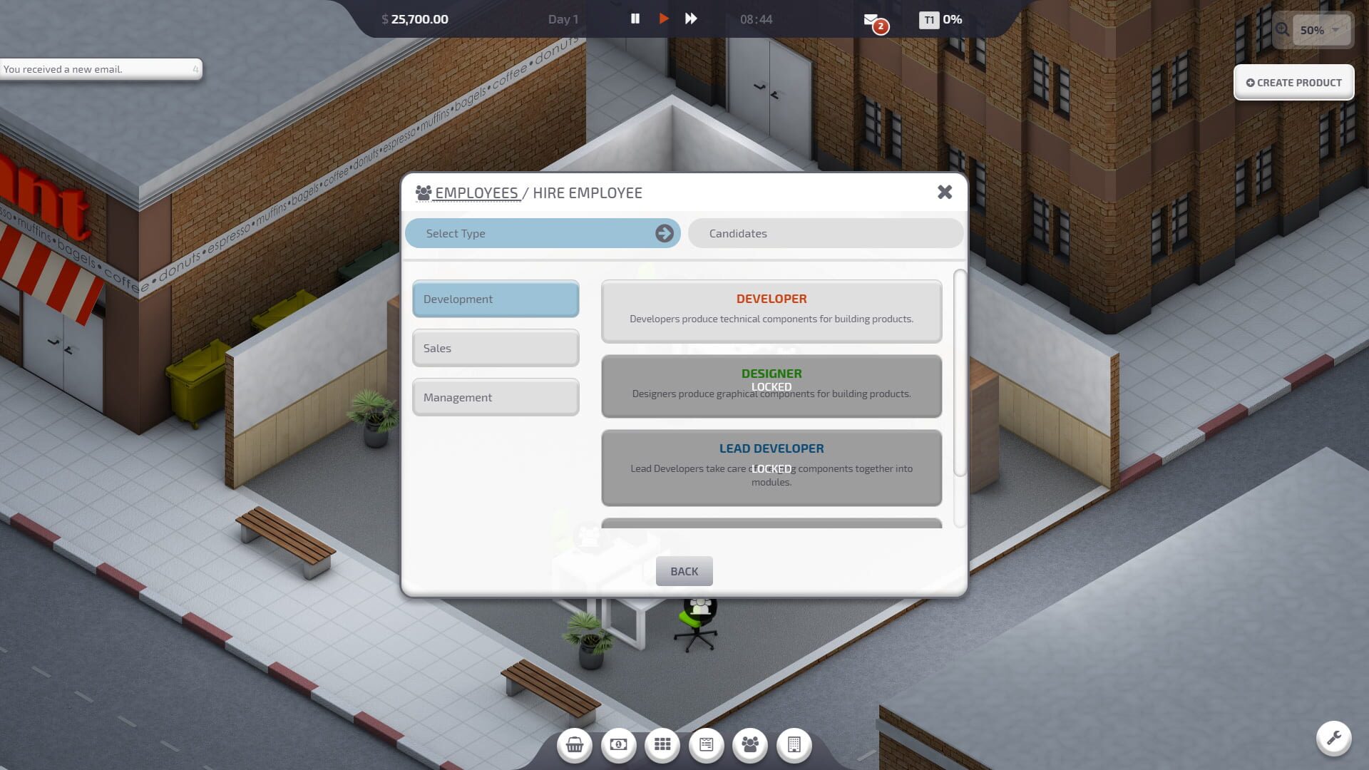 Screenshot for Startup Company