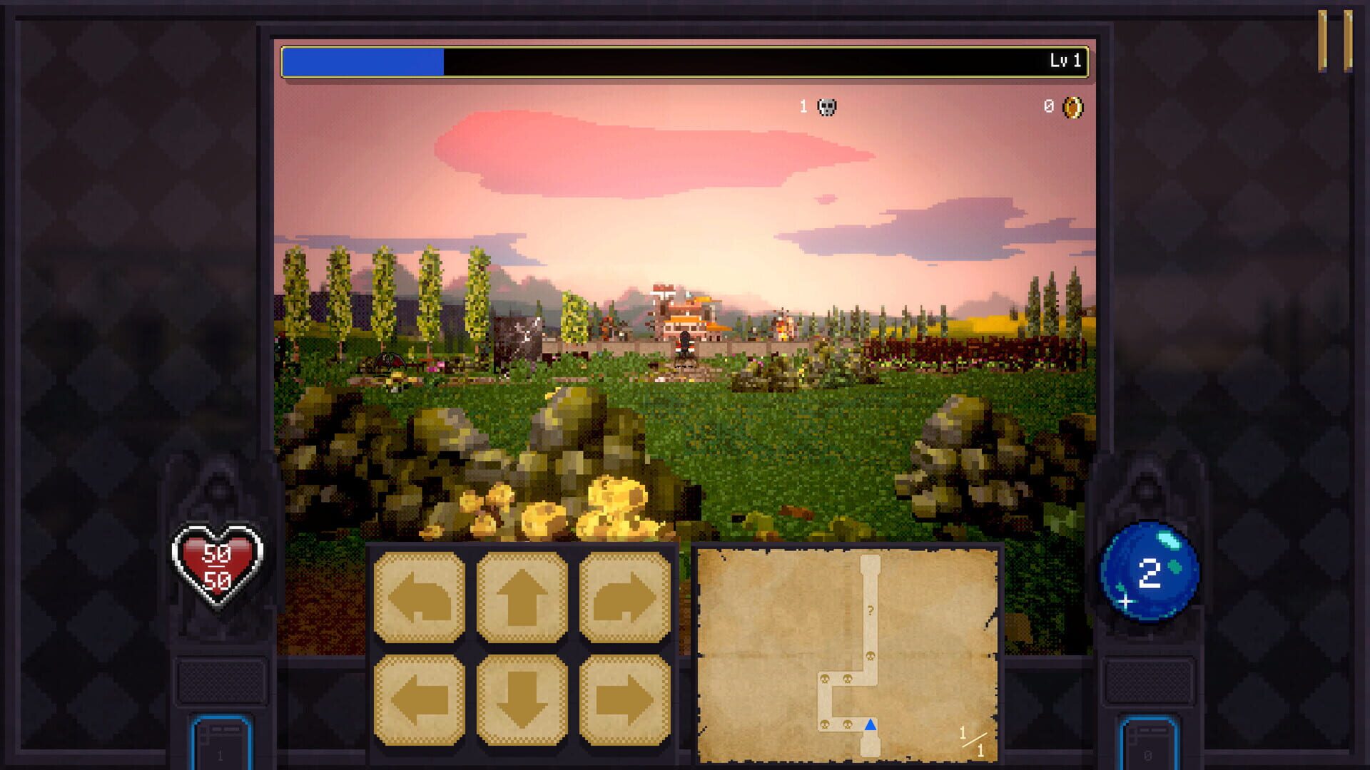 Screenshot for Vampire Crawlers: The Turbo Wildcard from Vampire Survivors