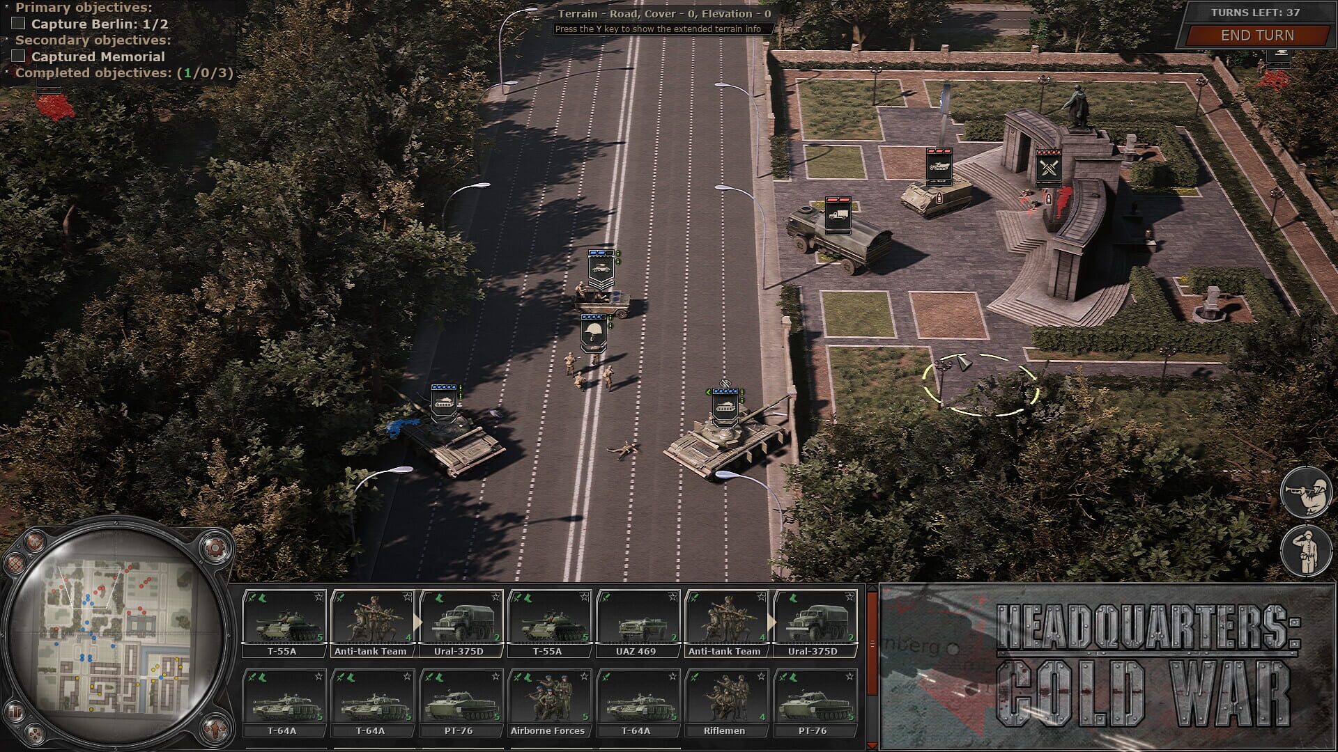 Screenshot for Headquarters: Cold War