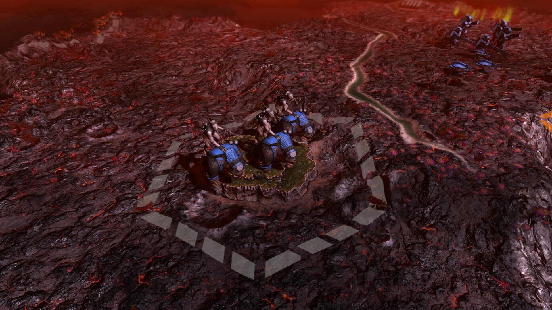 Screenshot for Warhammer 40,000: Gladius - Rampage Pack