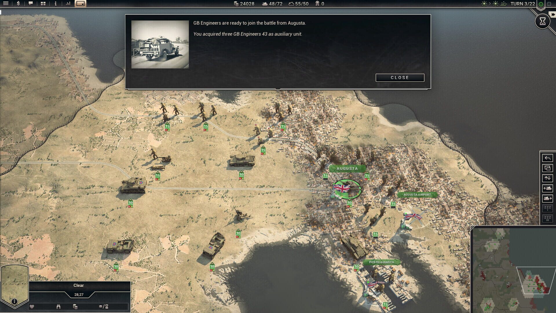 Screenshot for Panzer Corps 2: Allied Operations - Italy: Vol.1