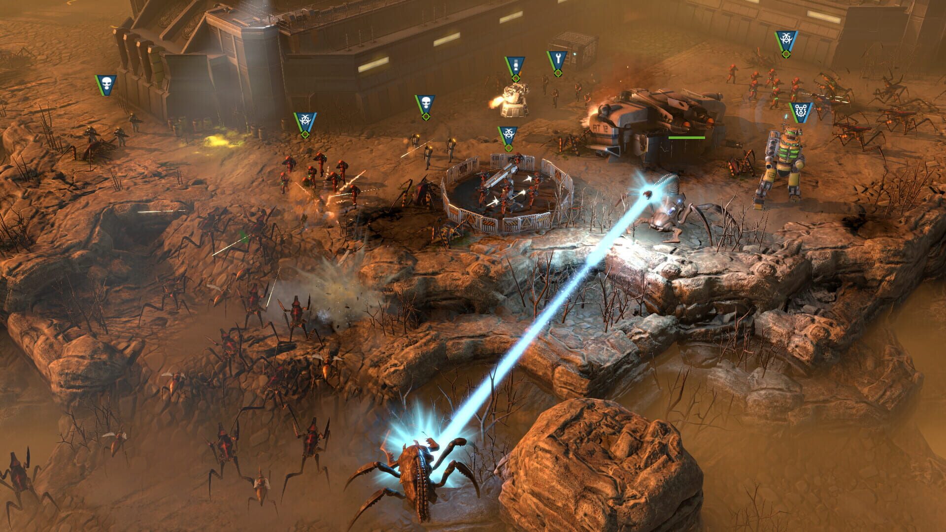 Screenshot for Starship Troopers: Terran Command - The Eradicators
