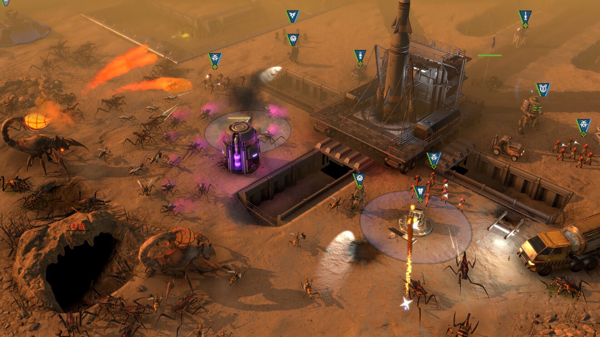 Screenshot for Starship Troopers: Terran Command - The Eradicators