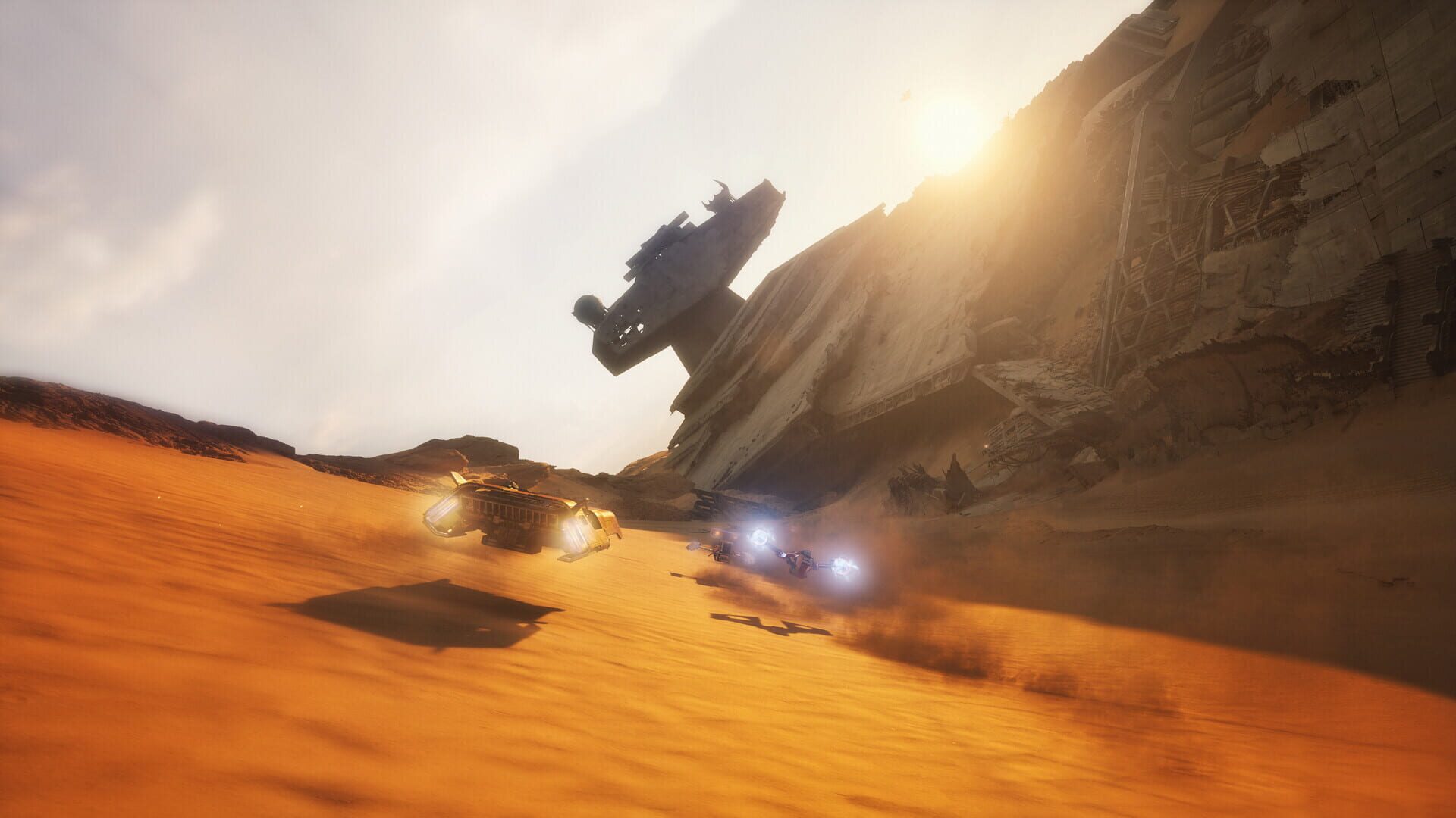 Screenshot for Star Wars: Galactic Racer
