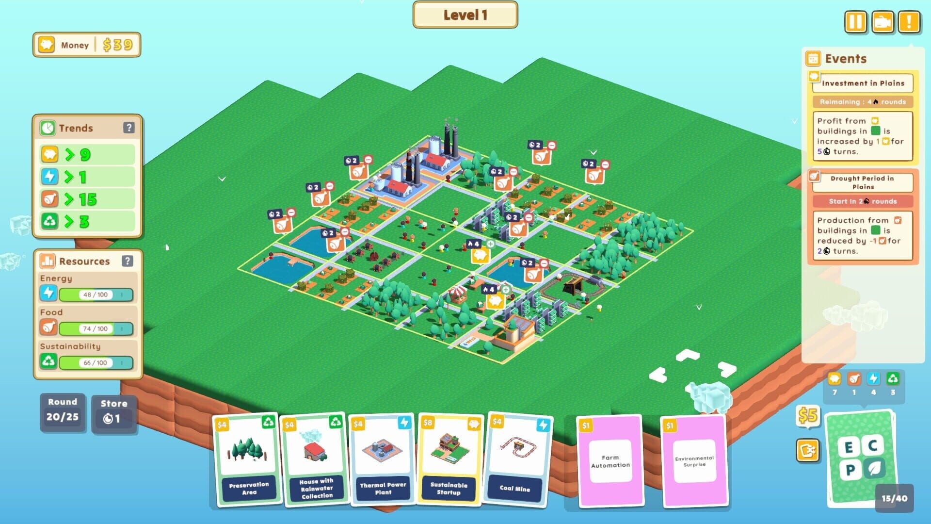 Screenshot for Eco City Planner