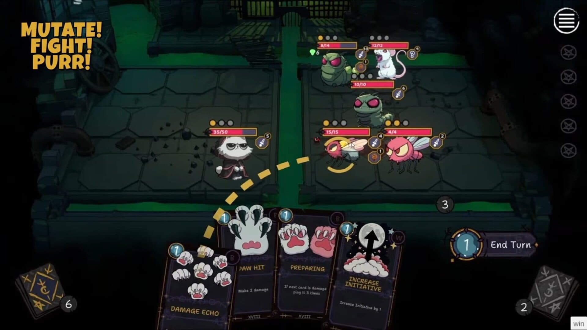 Screenshot for Mutate! Fight! Purr!