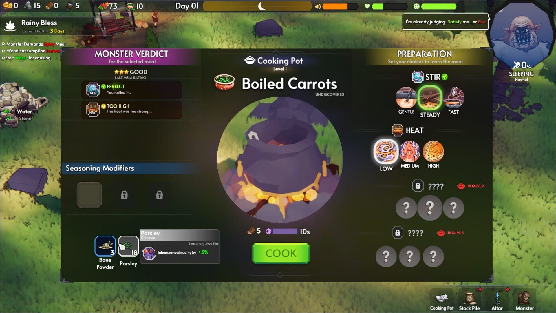 Screenshot for Appetite of the Abyss