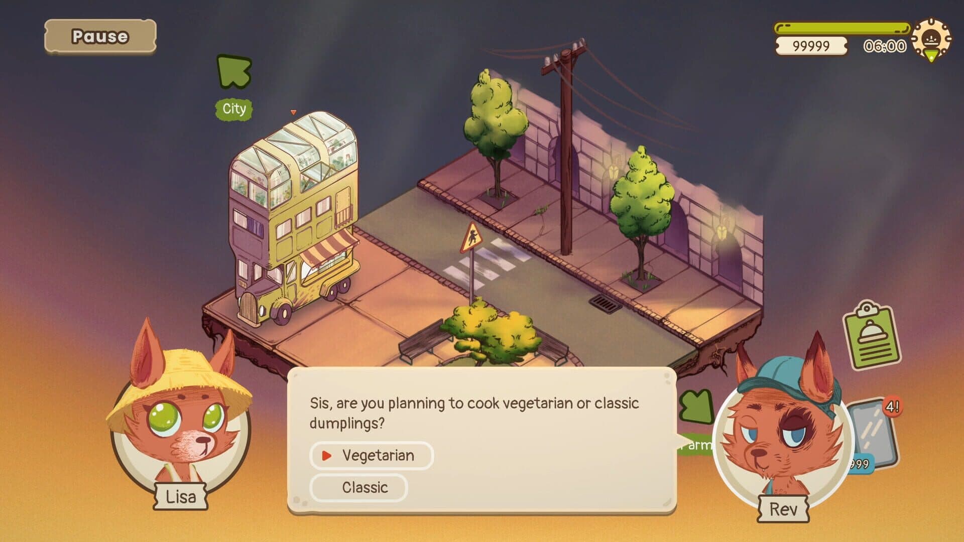 Screenshot for Foxy Dumplings
