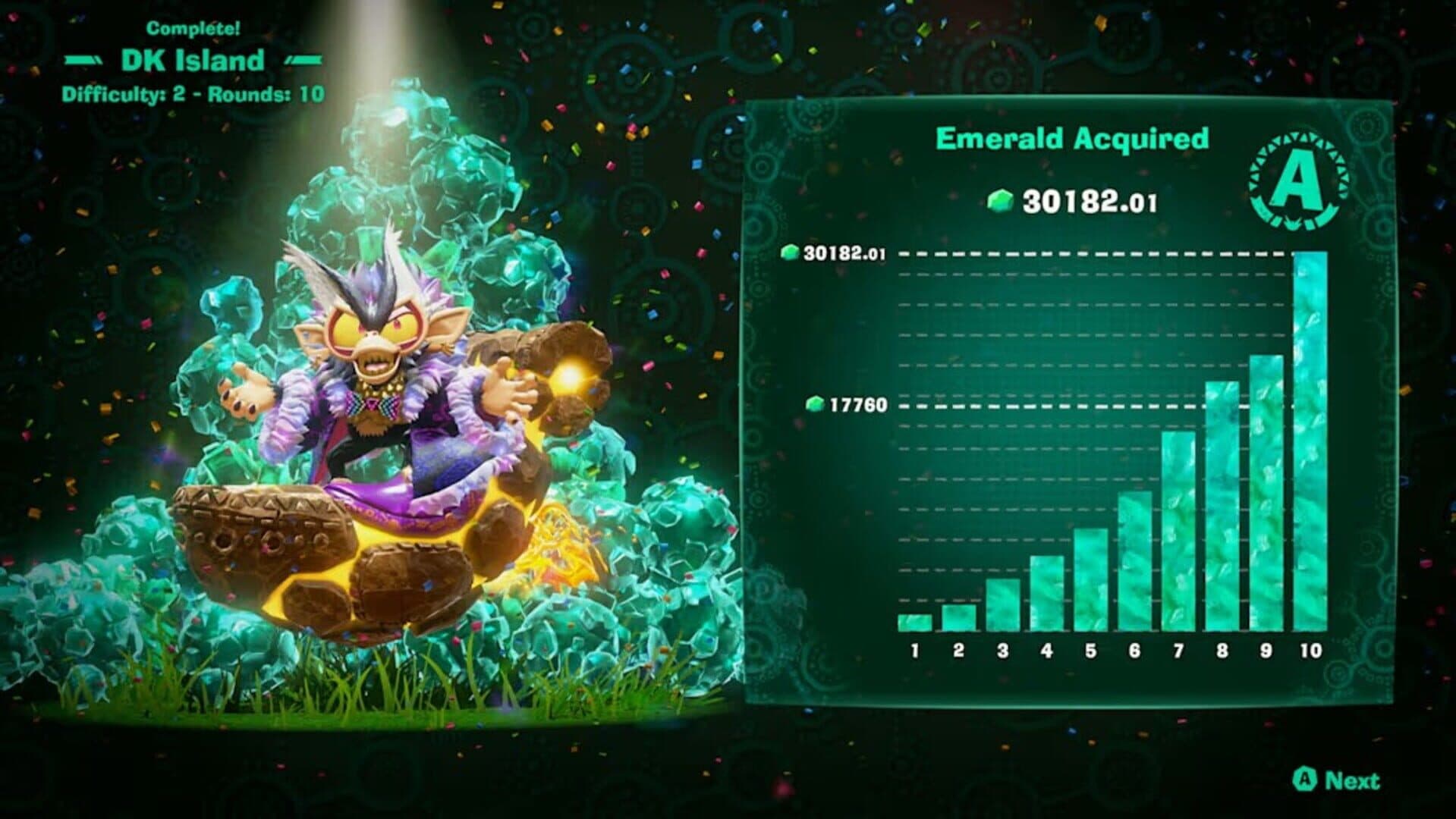 Screenshot for Donkey Kong Bananza: DK Island & Emerald Rush