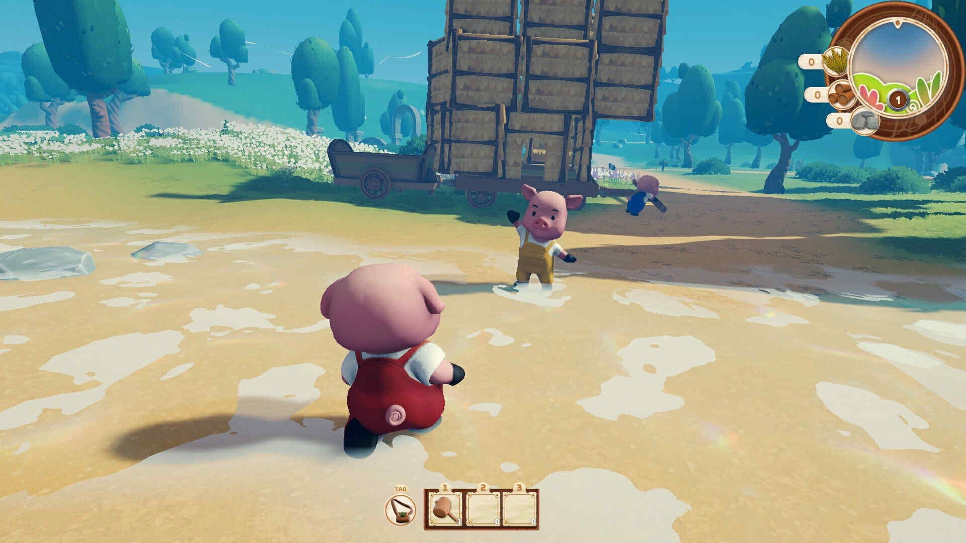 Screenshot for Pigs and Wolf