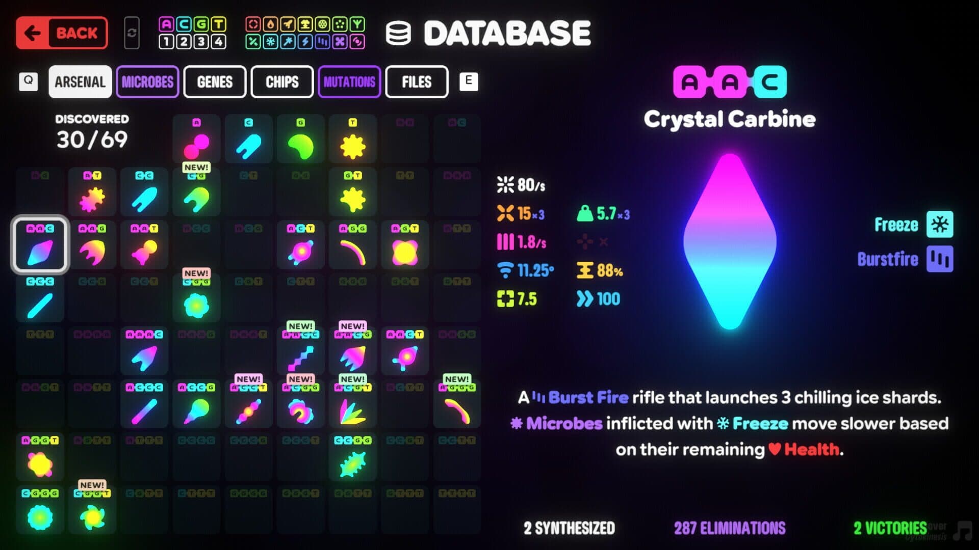 Screenshot for Genome Guardian 2