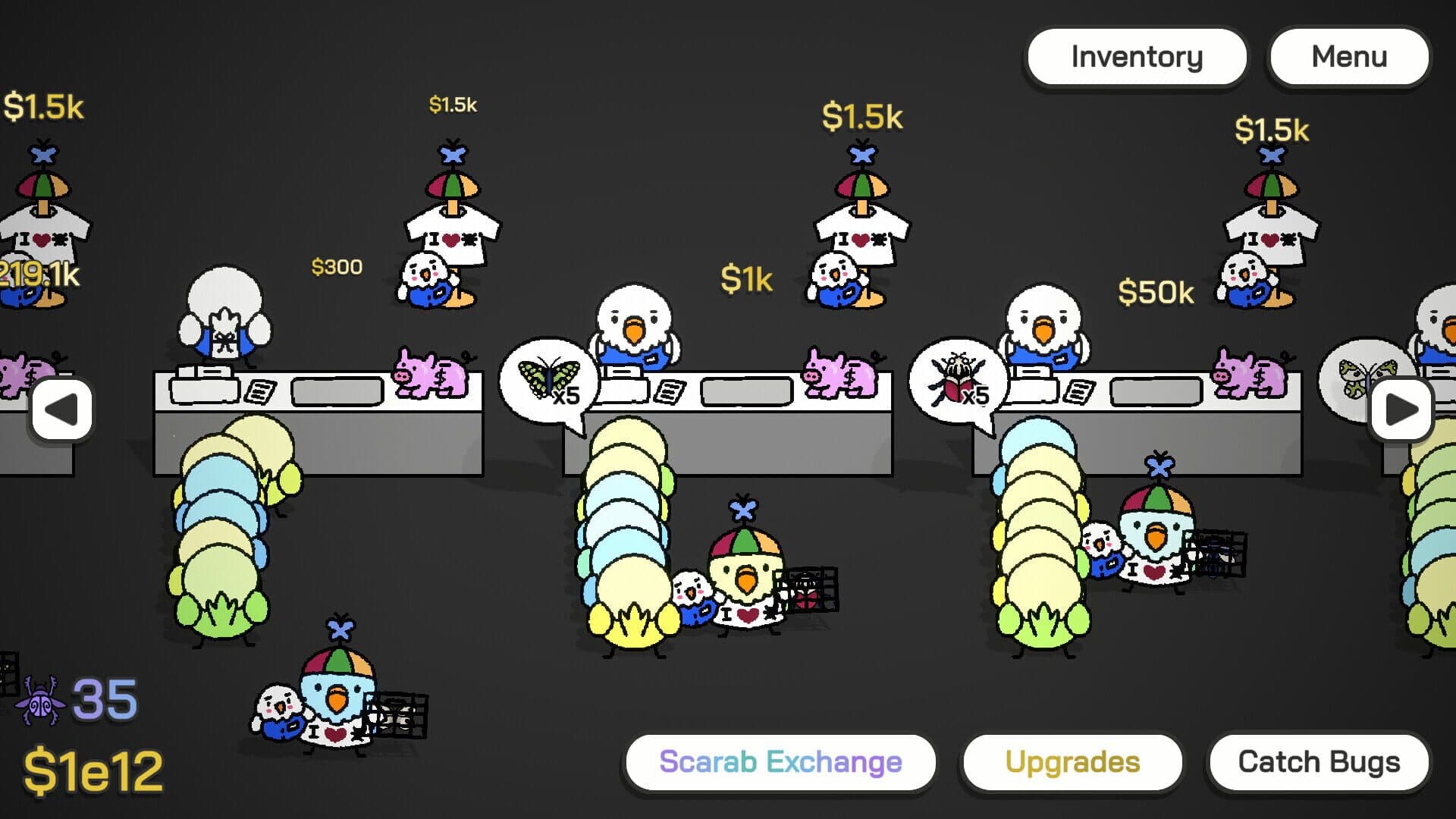 Screenshot for Budgie's Bug Shop