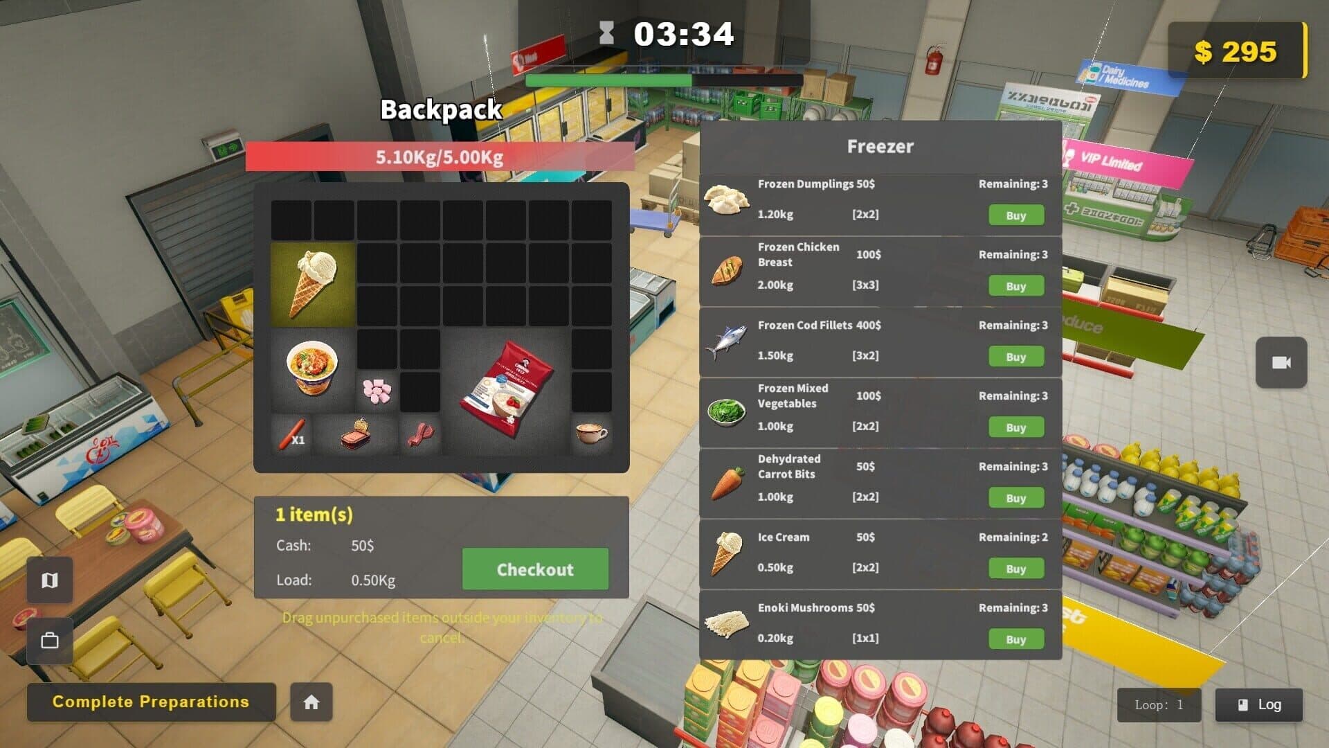 Screenshot for Survival Log